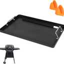 19.8" 13.8" Grill Griddle Insert for Charbroil Classic 280 2-Burner & American Gourmet, Nonstick Flat Top Plate for Weber, Nexgrill, Camp Chef, Chargriller Grills for Camping, Tailgating, Parties