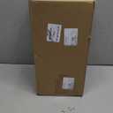 Rustic Ceramic Vase  13.8" Large Black Ceramic Vase for Home Decor, Modern Terracotta Floor Vase for Living Room, Entryway, Kitchen, Black Vases for Centerpieces, Housewarming Gifts (Black and Brown)