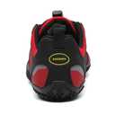 SAGUARO Barefoot Shoes for Men – Wide Toe Box Zero Drop Minimalist Shoes Trail Runner Sneakers Red Size 8.5