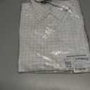 Amazon Essentials Men's Slim Fit Long Sleeve Wrinkle Resistant Stretch Dress Shirt (Lavender White Windowpane)