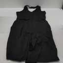 CHERFLY Jumpsuits for Women Dressy Elegant Outfits Summer Halter Overalls 2025 (Jet Black,XL)