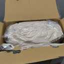 Bedsure Beige Queen Comforter Set - 4 Pieces Grid Pleated Bed Set, Down Alternative Bedding Sets for All Season, 1 Comforter, 2 Pillowcases, 1 Decorative Pillow