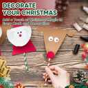 3 x Christmas Paper Straws Green Red Striped7.75 inch, Biodegradable Disposable Holiday Drinking Straws, Party Decoration Straws - 100 Pack (Classic stripes-100)