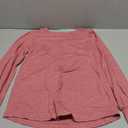 Haloumoning Girls Puff Long Sleeve Shirts Kids Casual Crewneck Soft Tunic Tops Blouse Red M