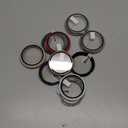 10 Pack Case for Google Pixel Watch 4 45mm with Tempered Glass Screen Protector, Shockproof Hard PC Bumper, Charge with Case On, Protective Cover Compatible with Pixel Watch 4 45mm