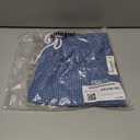 Amazon Essentials Mens 9" Swim Trunks with Mesh Lining, Pockets, Drawstring Closure (X-Small, Blue Geometric Print)