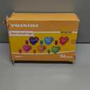 BAYSING Valentines Day Cards for Kids School, 24 Pack Stuffed Bears Keychains Plush Toys, Valentine Day Party Favors for Boys Girls, Ideal Exchange Cards for Classroom