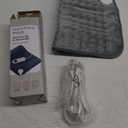 Heating Pad for Back & Period Cramps, Portable Heating Pad for Neck and Shoulders and Back with Auto Shut Off Large, Machine Washable, Christmas Gifts for Women, Men (Gray-12x24 Inch)