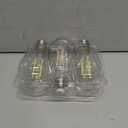 Vintage LED Dimmable Edison Light Bulbs 100W Incandescent Equivalent, 8W 1200Lumens, E26 Base LED Filament Bulb, 5000K Daylight White, ST64/ST21 Antique Clear Glass for Home, Reading, Bathroom, 4-Pack