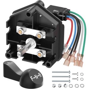 Drive-up 48V Club Car DS Forward Reverse Switch, Club Car Forward Reverse Switch Assembly with Handle and Micro Switch for Club Car DS 1996-Up Golf Carts, OEM 101753005 1012987