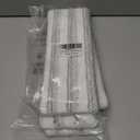 Microfiber Flat Mop Pads, 13-Inch Washable and Reusable Refills, 6-Pack Replacement for Wet and Dry Floor Cleaning, Compatible with 11-13" Hook and Loop (Velcro) Flat Mops (13.0  4.9 x 0.2)