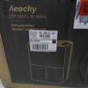AEOCKY 50 Pint/Day Compressor Dehumidifier, 3500Sq.Ft for Basement, Home, Bedroom, Bathroom, with Drain Hose, Intelligent Humidistat, Quiet