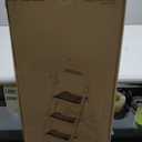 4 Step Ladder, Heavy-Duty Pass 800lb Capacity Test, Wide Anti-Slip Steps & Secure Handrail Compact, Folding Step Stool Portable Design for Home, Kitchen, Office, Pantry, Closet Use, Black