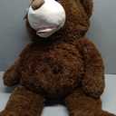 MorisMos Giant Teddy Bear, 39inch Large Stuffed Animals with Big Footprints Plush Stuffed Bears Gift for Kids, Dark Brown