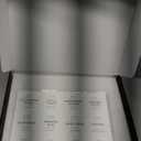 CZZGSM 6 Pack Square Kitchen Storage Jars with Airtight Bamboo Lids and 132 Pantry Labels - 35oz Glass Canisters With Wood Lids - Food Storage Containers for Coffee, Cookie, Tea, Spice