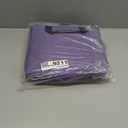 LoDrid Embroidery Kit, Embroidery Project Bag with Embroidery Kit, Portable Craft Carry Case with Starter Kit, Embroidery Supplies Storage Bag and Cross Stitch Kits for Beginner, Adults, Purple