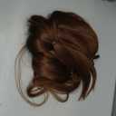 2 Pack Long DIY Braided Ponytail Extension with Hair Tie Straight Wrap Around Hair Extensions Ponytail(2#)