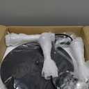 JHLBYL 3-Light Pendant Light Fixtures Modern Glass Kitchen Island Lighting with Hammered Glass Adjustable Hanging Dining Room Chandelier Light Fixtures Over Table