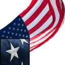 American Flag, 3x5 Ft, Extreme Heavy Duty 200D Pure Nylon, Double Sided, Outdoor Use, Embroidered, Extreme Weather, Full size US Flag with Free Pledge of Allegiance Cardstock - Nova Christian Brand