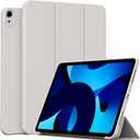 Case for iPad (A16) 11th Generation 11 Inch 2025/ iPad 10th Generation 10.9 inch 2022, Auto Wake/Sleep, Support Touch ID, Slim Trifold Stand Protective Cover with Soft TPU Back (Gray)