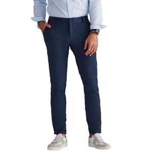 vineyard vines Men's On-The-Go Pant, Blue Blazer, 34x34