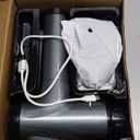 Massage Gun, Muscle Massage Gun for Athletes Handheld Electric Deep Tissue Back Massager, Percussion Massage Device for Pain Relief with 30 Speed Levels 9 Heads (Grey)