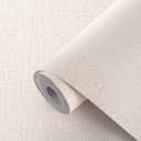 Beige Wallpaper Peel and Stick 472" Textured Beige Grasscloth Contact Paper Faux Fabric Linen Stick on Wall Paper Waterproof Self Adhesive Removable Solid Vinyl Roll for Cabinet Drawer (15.7" x 472")