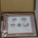 Homgaty Wooden Money Box for Cash Gift Piggy Bank for Teenager Adults, Countdown Money Saving Box with 10000 Dollars Target, Money Box with Money Target and Numbers to Check for (10000 USD)