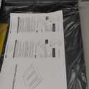 Pull out Cabinet Organizer, 21"Deep, 16.9"Wide Heavy Duty Full-Extension Slide out Drawers with Nano Adhesive, Roll Out Shelves Sliding Cabinet for Kitchen, Bathroom, Pantry,under sink Storage(Black)