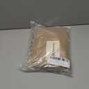 Amoretu Womens Mock Cowl Neck Sweatshirt Lightweight Loose Fit Drop Shoulder Pullover Tops (Brown, XL)