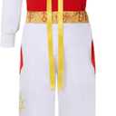 Zombies Costume for Girls Nova Costume,Cheerleader Dress for Character Halloween Cosplay (5-6 Years)