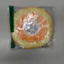 ANWA Adjustable Cat Cone Collar Soft, Cute Cat Donut Collar After Surgery, Kitten Recovery Cones to Stop Licking (Small, Orange)