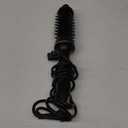 Pro Thermal Brush for Blowout Look, 1.5" Heated Round With Temp Control, Ionic Hair Curling Iron, Smoothing & Volumizing Hot Round (Black)