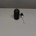 Essentra Home Matte Black Soap Dispenser 10 fl oz / 300ml | Modern Bathroom Countertop Soap Dispensers | Refillable Pump Dispenser