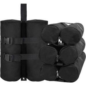 Sand Weight Bags(140lbs) for Pop up Tent,1680D Heavy Duty Weights Sand Bags for Outdoor,Set of 4