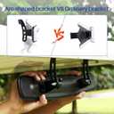 BETOOLL 16.5" Wide Rear View Convex Golf Cart Mirror for EZ Go, Club Car, Yamaha