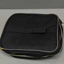 Nail Polish Carrying Case, Double-Layer Nail Polish Storage Bag- Fits Nail Dryer Lamp and 30 Bottles(15ml/0.5 fl.oz), Nail Polish Organizer bag with Adjustable Dividers for Manicure Set (Black)