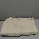 Bedsure 100% Cotton Muslin Throw Blanket Large 50x70 Inches - 4-Layer Breathable and Lightweight Thin Soft Summer Gauze Muslin Blankets for Adults, Linen Beige, Boho Cotton Throw for Couch