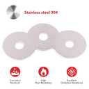 3/8" Fender Washers 304 Stainless Steel Flat Washers Universal Metal Washers (3/8" x 1-1/2" 30PCS)
