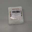 AMOAMI Waffle Bath-Mat, Super Absorbent Bath Mats for Bathroom, Boho Bathroom Rugs Non Slip Washable, Ultra Soft Bathroom-Mat with Tassels Bath Rugs for Floor Mat, 17" X 24" White