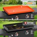 TAOMAND 36" Blackstone Silicone Griddle Cover and Blackstone Griddle Accessories | Comprehensive Protection | Thick & Durable | Reusable & Premium Food-Grade Silicone Grill Mat | from Dirt & Rust