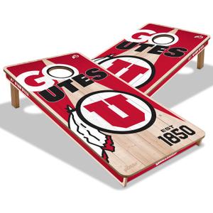 YouTheFan NCAA 2 x 4 Professional Wood Cornhole Game (Team Colors)