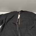 KIRUNDO Oversized Sweatshirt for Women Fall Fashion 2025 Zip Up Bomber Jacket Casual Long Sleeve Outerwear Winter Outfits Size M