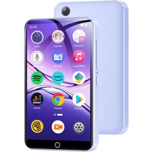 80GB MP3 Player with Bluetooth and WiFi, 4.02" HD Touch Screen MP4 Players with Camera, Android MP3 Player with Spotify, Deezer, Audible, App Store, Digital Music Player with Speaker, FM Radio