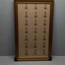 GULETHUN 8x24 Frame, Transitional Modern Design Picture Frames, 8 by 24 Rustic Poster Frame for Home Decor, Gold Vintage Photo Frame, Horizontal or Vertical Display, Gold