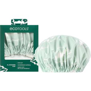 EcoTools XL Shower Cap, Large Hair Cap For Shower Or Bath, Protect Hair & Keep Dry, Reusable & Waterproof Material, Comfortable Fit For All Hair Types & Head Sizes, Cruelty-Free & Vegan, 1 Count