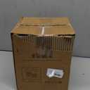 LE TAUCI Utensil Holder, 7.3"+5.4" Ceramic Kitchen Utensil Holder for Countertop, Large Cooking Utensil Crocks for Kitchen Counter Decor, Morden Utensil Organizer for Spatula, Set of 2, White