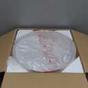 3-Light Ceiling Light Fixture, 13" Drum Flush Mount Ceiling Light, Modern Close to Ceiling Lights with Fabric Linen Shade for Hallway Bedroom Kitchen Dining Living Room