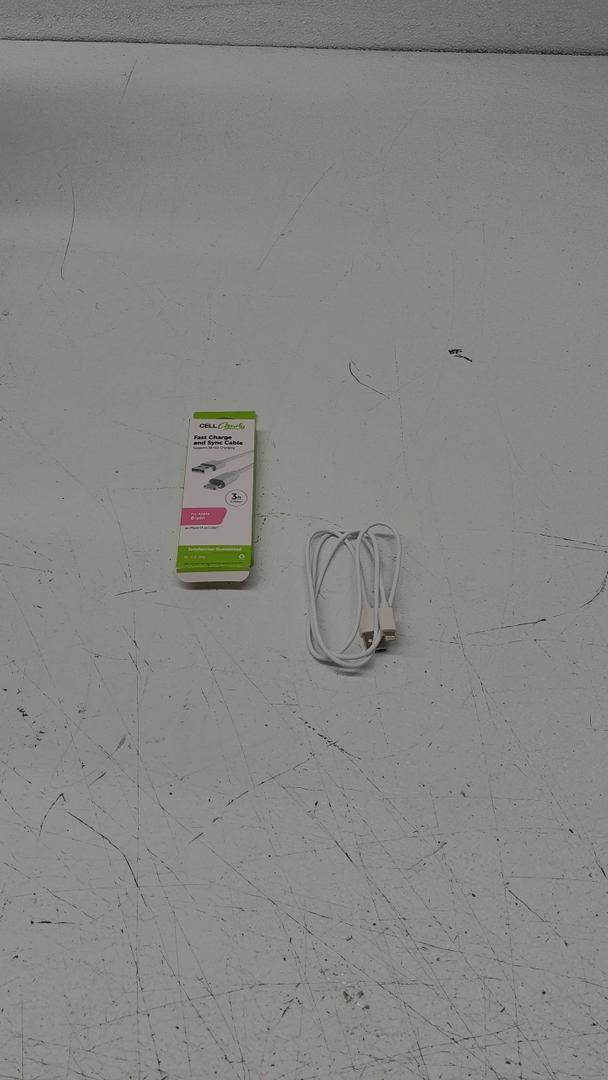 Cell Candy Fast Charge and Sync cable 3 Ft, 8 pin