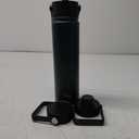 Insulated Water Bottle 24oz Stainless Steel Sport Bottles with 3 Lids,Army Green
